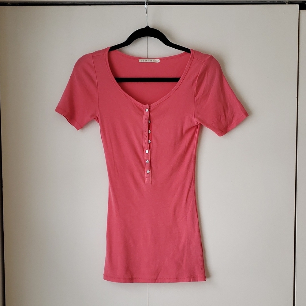 Smartset Button-Up Women's Top